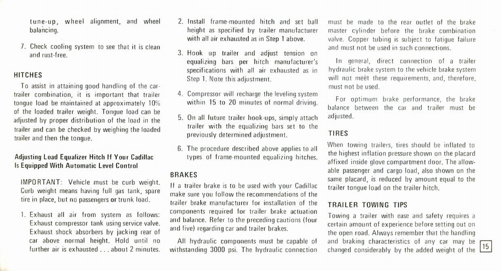 1973 Cadillac Owners Manual Page 32